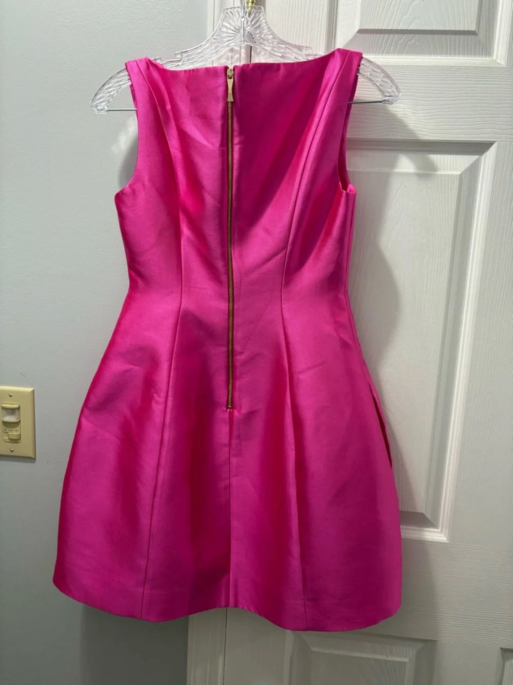 Kate Spade hot pink cupcake dress size 0